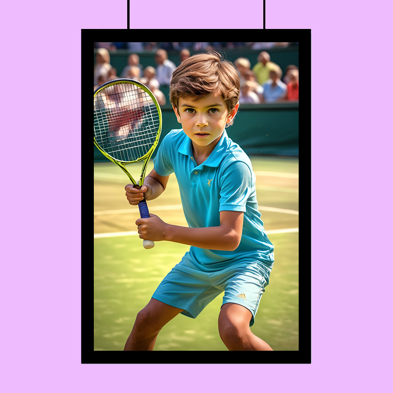 Tennis Player Boy
